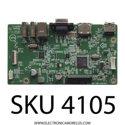 MAIN PARA MONITOR DELL / NUMERO DE PARTE QFCB0DL7110000 / 715G7934-M01-000-0H4F / (F)QFCB0DL7110000 /  PANEL LTM238HL05 / MODELO P2414HC	